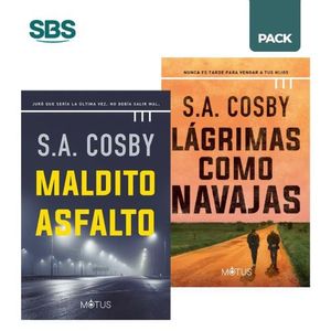 MALDITO ASFALTO + LAGRIMAS COMO NAVAJAS - COSBY - 2 LIBROS