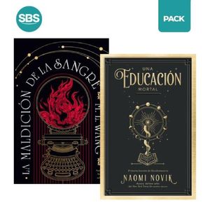 MALDICION DE LA SANGRE + UNA EDUCACION MORTAL - 2 LIBROS
