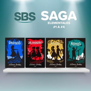 SAGA ELEMENTALES LIBRO 1 AL 4 - LILIANA BODOC