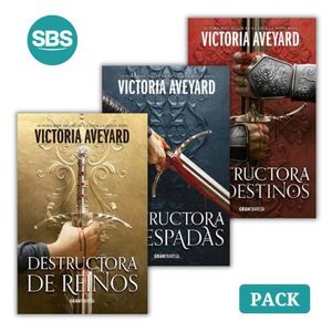 PACK  DESTRUCTORA DE REINOS - LIBRO 1 AL 3 - 3 LIBROS