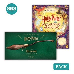 PACK POTTER - BROOM COLLECTION + WIZARDING ALMANAC- 2 LIBROS