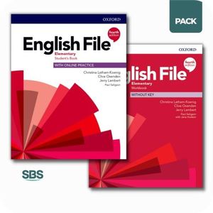 ENGLISH FILE ELEMENTARY 4/ED - STUDENT'S BOOK + WORKBOOK PAC