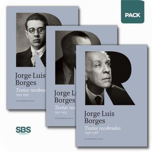 TEXTOS RECOBRADOS - 3 LIBROS - BORGES