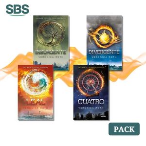SAGA DIVERGENTE - 4 LIBROS