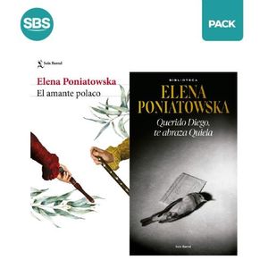 AMANTE POLACO + QUERIDO DIEGO - PONIATOWSKA - 2 LIBROS