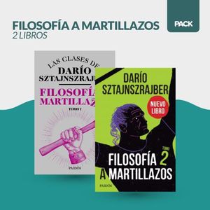 PACK FILOSOFIA A MARTILLAZOS 1 Y 2 - DARIO Z 2 LIBROS