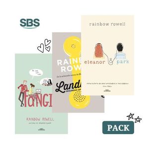 PACK RAINBOW ROWELL - ELEANOR AND PARK + FANGIRL + LANDLINE
