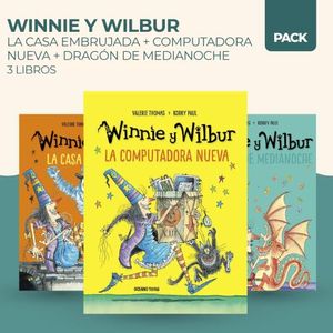 WINNIE Y WILBUR CASA + COMPUTADORA + DRAGON - 3 LIBROS - THO