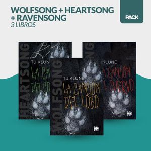PACK WOLFSONG + HEARTSONG + RAVENSONG - G. CREEK - 3 LIBROS