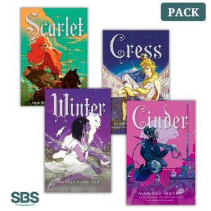 SAGA CRONICAS LUNARES - CINDER + SCARLET + CRESS + WINTER -