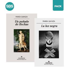 UN PUÑADO DE FLECHAS + LA LUZ NEGRA - GAINZA - 2 LIBROS
