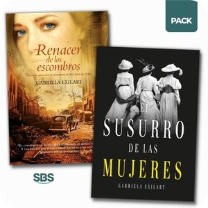 SUSURRO DE LAS MUJERES + RENACER DE LOS ESCOMBROS - 2 LIBROS
