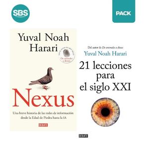 NEXUS + 21 LECCIONES PARA EL SIGLO XXI - HARARI - 2 LIBROS