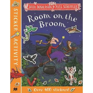 THE ROOM ON THE BROOM STICKER BOOK - JULIA DONALDSON