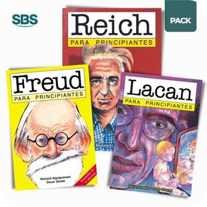 FREUD + LACAN + REICH - PARA PRINCIPIANTES - 3 LIBROS