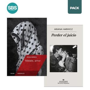 MATATE, AMOR + PERDER EL JUICIO - HARWICZ - 2 LIBROS