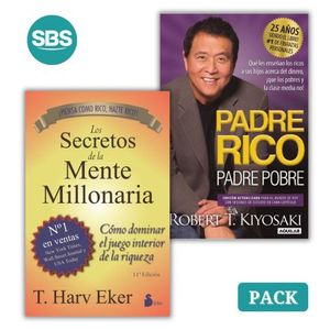 SECRETOS DE LA MENTE MILLONARIA + PADRE RICO, PADRE POBRE -
