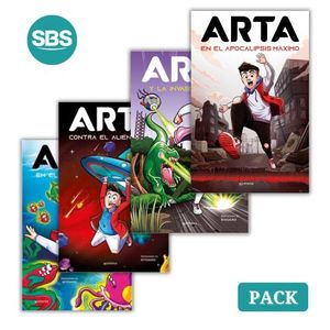 ARTA EN EL APOCALIPSIS 1, 2, 3 Y 4 - 4 LIBROS