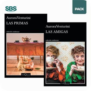PRIMAS + AMIGAS - VENTURINI - 2 LIBROS