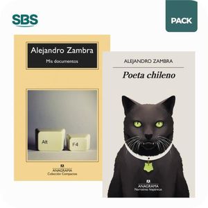MIS DOCUMENTOS + POETA CHILENO - ZAMBRA - 2 LBROS