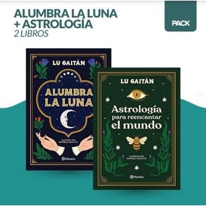 PACK LU GAITAN ALUMBRA LA LUNA + ASTROLOGIA 2 LIBROS