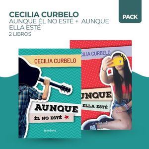AUNQUE EL NO ESTE + AUNQUE ELLA ESTE - 2 LIBROS - CURBELO