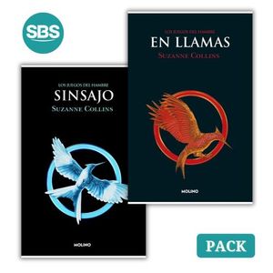LOS JUEGOS DEL HAMBRE 2 Y 3 - EN LLAMAS + SINSAJO - 2 LIBROS
