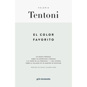 EL COLOR FAVORITO - VALERIA TENTONI