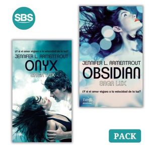 SAGA LUX - OBSIDIAN + ONYX - 2 LIBROS