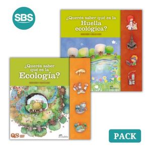 PACK ¿QUERES SABER? ECOLOGIA + HUELLA ECOLOGICA - 2 LIBROS