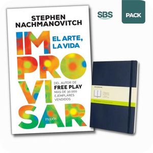 IMPROVISAR + MOLESKINE CLASSIC XL SOFT AZUL PLAIN - LIBRO +