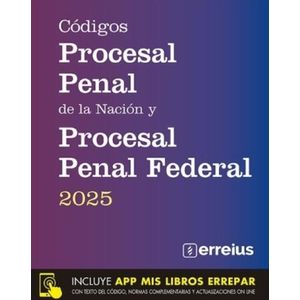 CODIGO PROCESAL PENAL NACION + PROCESAL FEDERAL - 2025 RUSTI