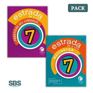 ESTRADA DE A UNO - MATEMATICA + PRACTICAS DEL LENGUAJE 7 - 2