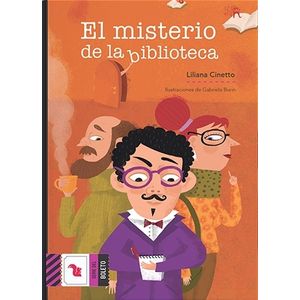 EL MISTERIO DE LA BIBLIOTECA - BOLETO VIOLETA