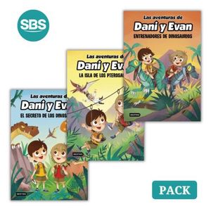 PACK LAS AVENTURAS DE DANI Y EVAN - VOL 1 AL 3 - 3 LIBROS