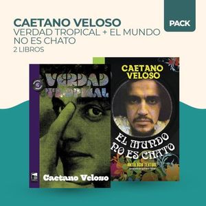 MUNDO NO ES CHATO + VERDAD TROPICAL - 2 LIBROS - VELOSO