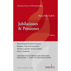 JUBILACIONES & PENSIONES 5TA. EDICION - MARIA DELIA LODI-FE