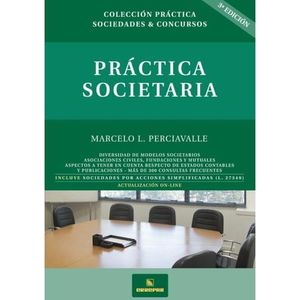 PRACTICA SOCIETARIA 3RA.EDICION - PERCIAVALLE