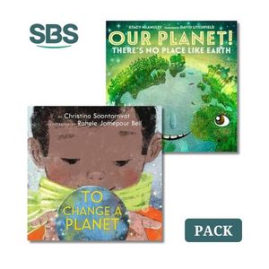 OUR PLANET! + TO CHANGE A PLANET - 2 LIBROS
