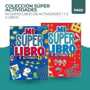 MI SUPER LIBRO DE ACTIVIDADES 1 Y 2 - 2 LIBROS