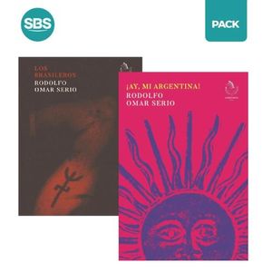 LOS BRASILEROS + AY, MI ARGENTINA! - SERIO - 2 LIBROS