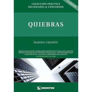 QUIEBRAS 3RA. EDICION - MARINA CRESPIN.