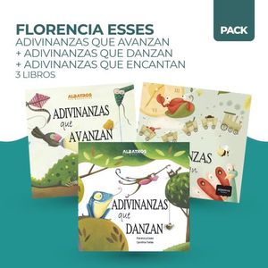 ADIVINANZAS QUE AVANZAN + QUE DANZAN + QUE ENCANTAN - 3 LIBR