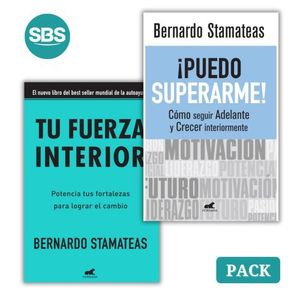 TU FUERZA INTERIOR + PUEDO SUPERARME - 2 LIBROS
