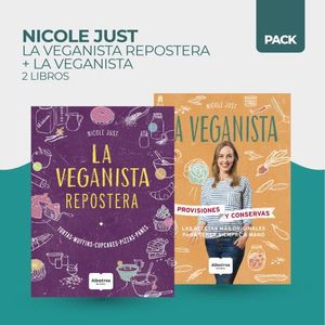 VEGANISTA REPOSTERA + LA VEGANISTA - 2 LIBROS - JUST