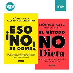 ESO NO SE COME + METODO NO DIETA - KATZ - 2 LIBROS