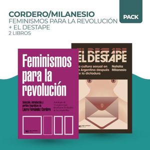 FEMINISMOS PARA LA REVOLUCION + DESTAPE, EL - 2 LIBROS - FER