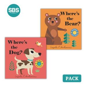PACK WHERE'S - THE DOG? + THE BEAR? - 2 LIBROS