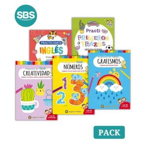 PACK PRACTICO EN CASA - GRAFISMOS + PRIMEROS TRAZOS + NUMERO