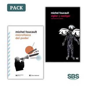PACK FOUCAULT - MICROFISICA DEL PODER + VIGILAR Y CASTIGAR -